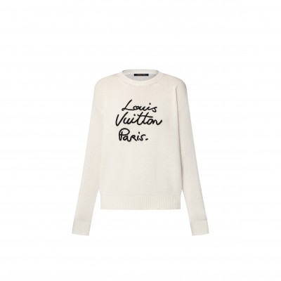 LOUIS VUITTON CURSIVE SIGNATURE PULLOVER 1AIQEP
